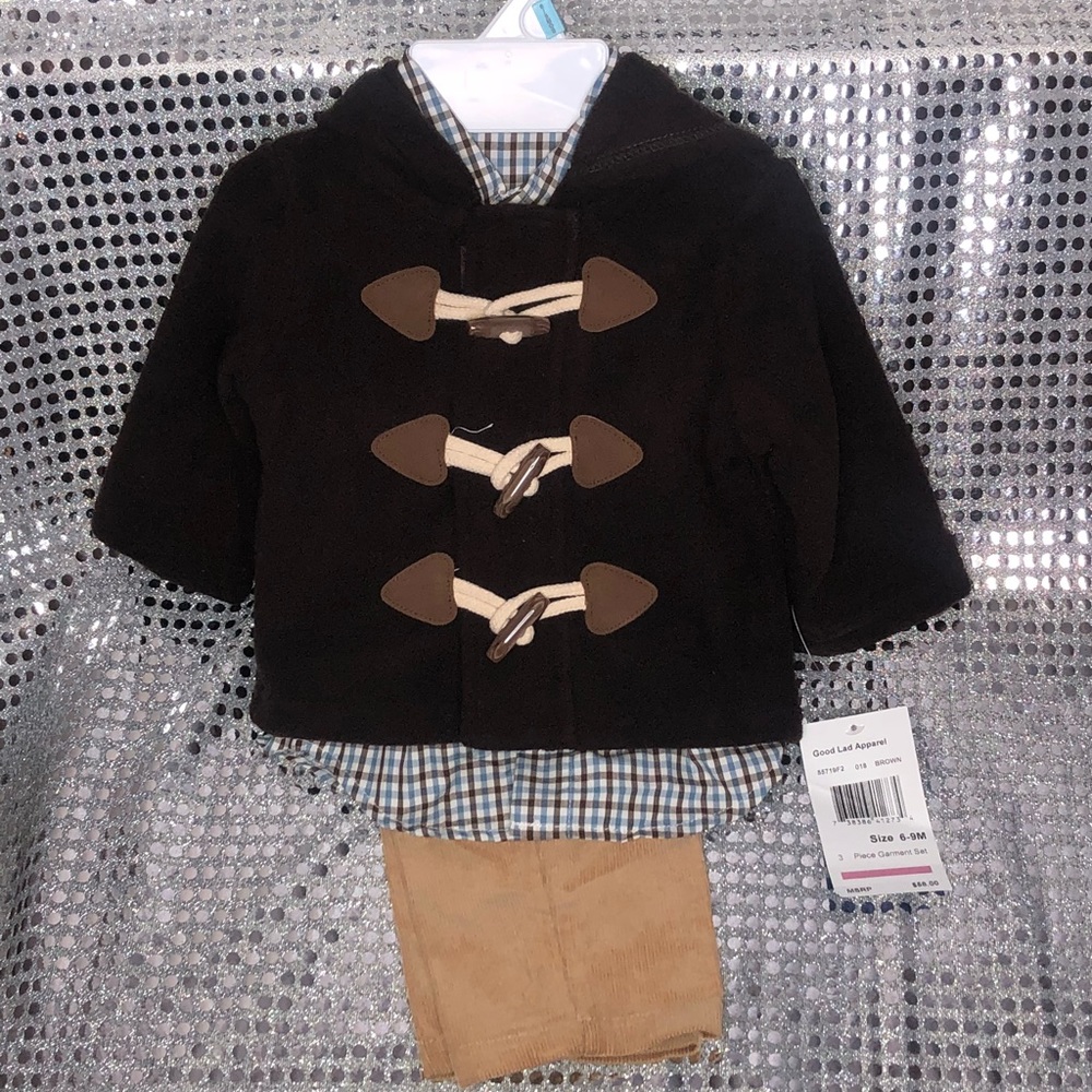 (NWT) #GoodLad 🔥 6-9 Months 🔥 3 Piece Set 🔥